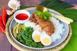 Thai Braised Pork Rice (Khao Kha Moo)
